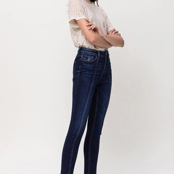 Janelle Stem Hemline Skinny Jean - Picture 8 of 12